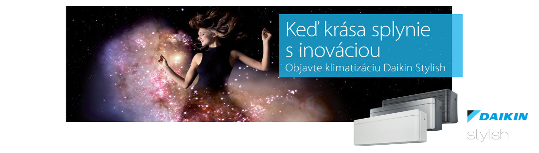 Nové klimatizácie Daikin Stylish 2018